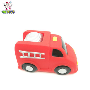 Nhà Máy Mềm Nhựa Mini Đồ Chơi Unisex Cao Su Vận Chuyển Xe Xe Mực Tắm Đồ Chơi Quà Tặng Cho <span class=keywords><strong>2</strong></span> Để 4 Năm Tuổi Cậu Bé Trẻ Em - Product Image 3