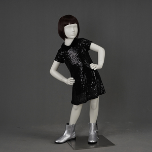 <strong>Plastic</strong> Lifelike Fiberglass Cheap Full Body Display <strong>Dummies</strong> Fashion <strong>Female</strong> Child Life Size Mannequin - Product Image 2