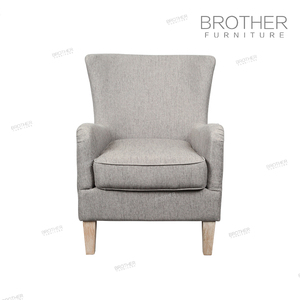 <span class=keywords><strong>Muebles</strong></span> para <span class=keywords><strong>el</strong></span> hogar Grey tela antigua habitación ala silla - Product Image 2