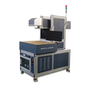 Paper leather fabric dynamic Co2 RF Metal Tube Laser Marking Machine Marker