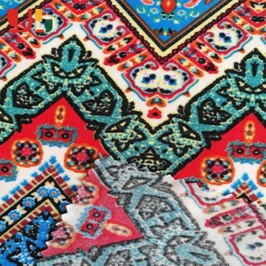 Thiết kế mới hàng dệt may in FDY 20 s chải kỹ 100% cotton hữu cơ jersey đơn <span class=keywords><strong>fabrict</strong></span>-áo sơ mi căng vải - Product Image 4