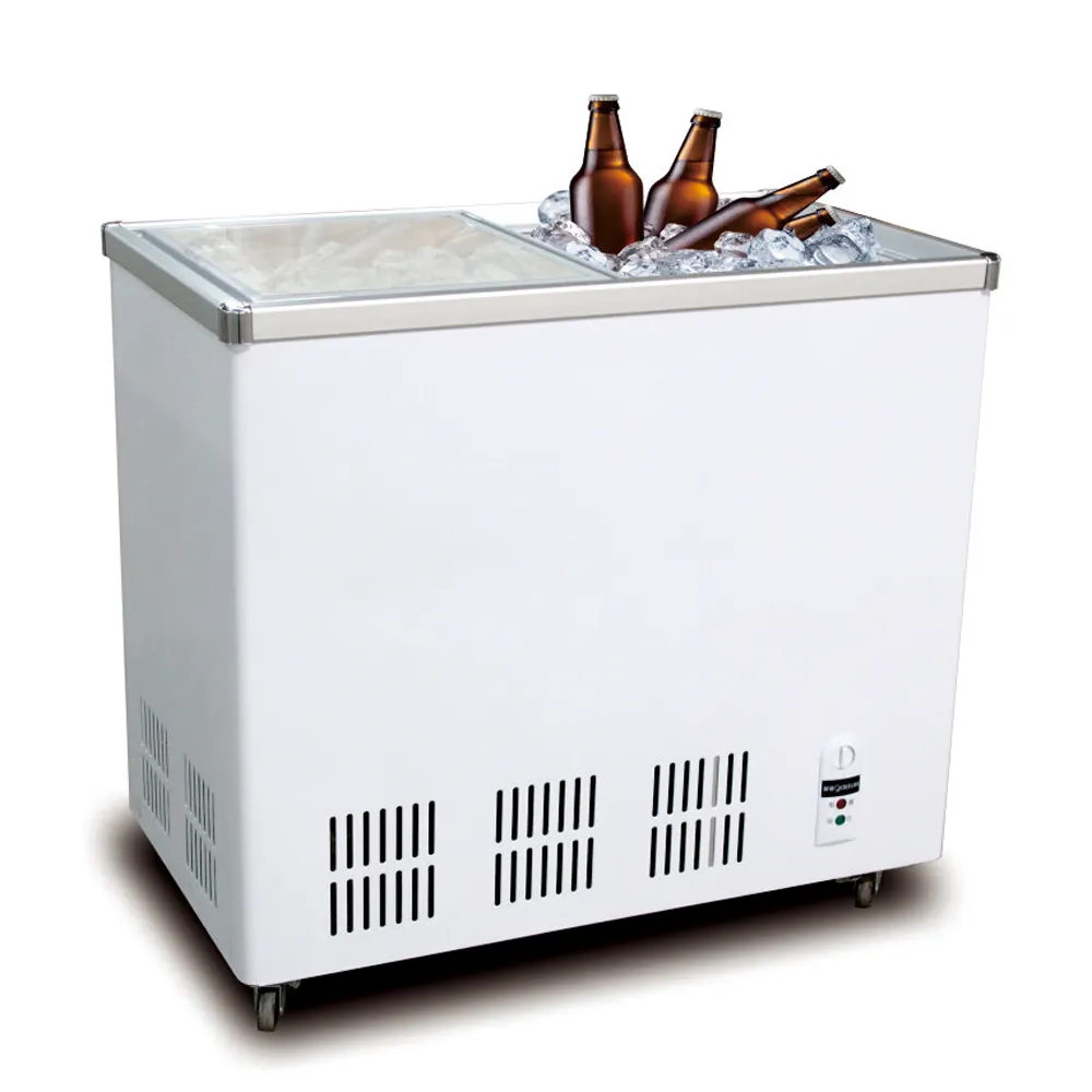 Top Open Freezer Kit Refrigerators Single Temp Fridge Display