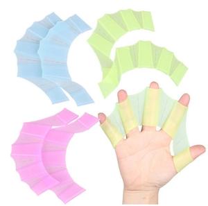 Palmes de <span class=keywords><strong>natation</strong></span> en silicone pour entraînement et plongée, palmes de main en silicone, <span class=keywords><strong>gants</strong></span> de <span class=keywords><strong>natation</strong></span> à palettes - Product Image 6