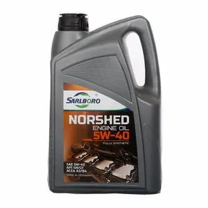 Sarlboro marka Norshed alman yağları Tam Sentetik yağlama yağı 5W-40 yakıt katkı maddesi yağlayıcı katkı maddeleri