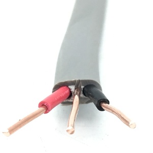 BVVB + E แบนคู่ + โลกไฟฟ้าสายแข็ง/ควั่นทองแดงคู่และโลกฝักสายเคเบิ้ล - Product Image 2