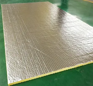 Placa de lã de vidro da fábrica como material de isolamento para parede