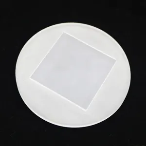 Custom 6mm Round Tempered Step Glass For Lamp Shade