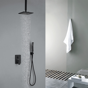 Amaxo giấu nóng lạnh điều khiển van vuông tắm tắm Mixer - Product Image 2