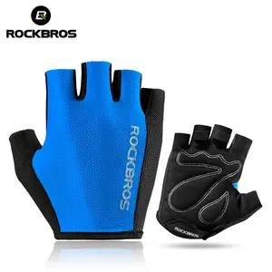 CBR S099 Slip-on Pad Esponja À Prova de Choque Anti Deslizamento de Fitness Bicicleta Ciclo Ciclismo Metade Dedo Corrida Sweatproof Sports luvas