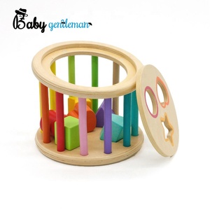 <span class=keywords><strong>Montessori</strong></span> en forma <span class=keywords><strong>de</strong></span> <span class=keywords><strong>cubo</strong></span> <span class=keywords><strong>de</strong></span> Madera Juguetes Para bebés Z12064D - Product Image 3