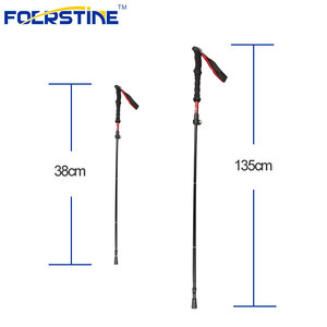 EVA carbono plegable <span class=keywords><strong>de</strong></span> viaje <span class=keywords><strong>de</strong></span> senderismo bastón Polo <span class=keywords><strong>de</strong></span> <span class=keywords><strong>Trekking</strong></span> - Product Image 5
