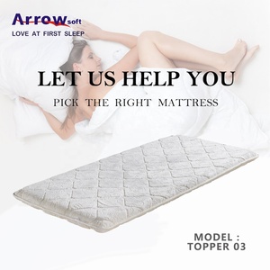 Le 2019 chine compressé personnalisé bébé double couche poche <span class=keywords><strong>coco</strong></span> naturel vert hôtel matelas en mousse à mémoire de latex - Product Image 2