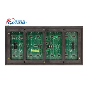Cailiang-Módulo de pantalla led para exteriores, 320x160, dip P10, color Rojo