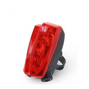 Luci rosse posteriori da ciclismo indicatore di coda di sicurezza Laser posteriore ricaricabile Usb per altri Set di luci per biciclette accessori per bici a Led - Product Image 2