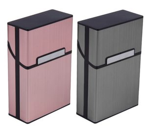 กล่องบุหรี่20ชิ้นกล่องใส่บุหรี่หลากสีทำจากอลูมิเนียมกล่องของขวัญ - Product Image 5