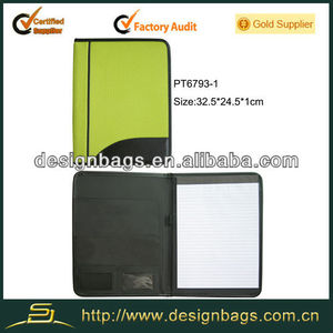 Papelería caso cartera titular de la notebook cubierta carpeta de documentos <span class=keywords><strong>A4</strong></span> carpetas para oficina con sostenedor de la pluma - Product Image 2