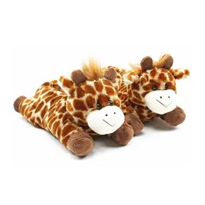Wholesale Winter Warm Giraffe Slippers,Custom Animal Slippers