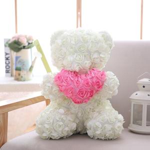 Commercio all'ingrosso Farcito Animale di <span class=keywords><strong>Peluche</strong></span> Teddy Bear Fiore della Rosa della <span class=keywords><strong>Peluche</strong></span> Giocattoli - Product Image 4