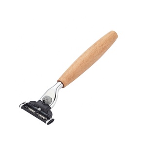 De Madera navaja x hoja de afeitar encuentro <span class=keywords><strong>mach</strong></span> <span class=keywords><strong>3</strong></span> de la cabeza - Product Image 1