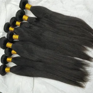 Letsfly Unprocessed straight hair wholesale 100% virgin brazilian hair 10 bundles natural human hair extensions