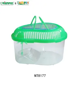 ORIENPET & OASISPET Mini caja de plástico para mascotas <span class=keywords><strong>tortuga</strong></span> pecera fácil de transportar existencias listas NT8177 productos para mascotas - Product Image 1