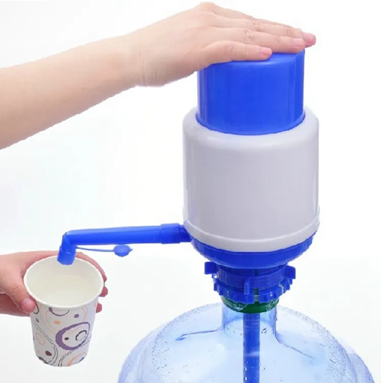 Taşınabilir 5 galon şişe basın el manuel su pompası