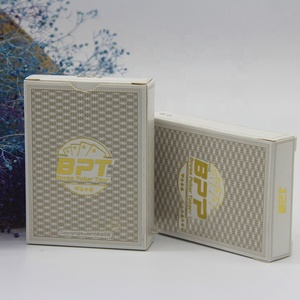 Propre Vernissage Brillant Stratifié Grande Lettre Personnalisé <span class=keywords><strong>Poker</strong></span> Cartes À Jouer - Product Image 1