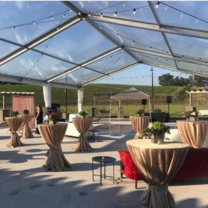 Carpa grande de fiesta marquesina para boda, resistente al agua, con decoración en la terraza - Product Image 1