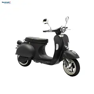 45 KM/H Geschwindigkeit Matte Farbe Retro Kanada Vespa Mini Cooper Moped Elektrische Roller