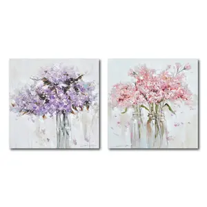 Hot sale Wholesales Acrylic Paints Still Life Flower Picture Painting By Number