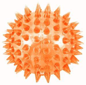 2018 flash LED juguete de la bola de pinchos de perro gato con campanas dentro de - Product Image 2