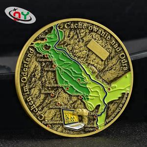 Promozione a buon mercato in rilievo inciso militare 3d 2d moneta rotonda con logo personalizzato in bianco monete per incisione - Product Image 5