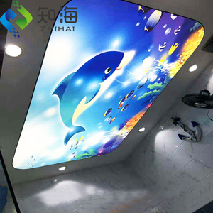 ZHIHAI fibra ottica fibra di vetro led light box <span class=keywords><strong>stampa</strong></span> UV 3d controsoffitti - Product Image 4