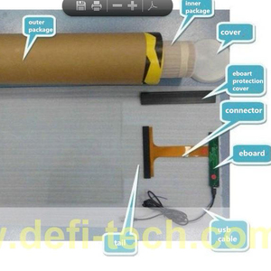 ¡Venta caliente! Táctil transparente película para monitor 12 puntos 32 pulgadas mejor Promoción de precio - Product Image 2