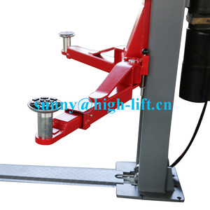Lève-<span class=keywords><strong>voiture</strong></span> rouge à 2 montants, capacité <span class=keywords><strong>de</strong></span> 4000 kg, déverrouillage d'un côté, pour <span class=keywords><strong>garage</strong></span> domestique, <span class=keywords><strong>occasion</strong></span> - Product Image 6