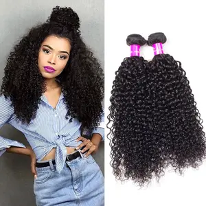 Cheveux malaisiens vierges bouclés 8a 9a 10a — Celie, cheveux naturels vierges, sans traitement, bon marché, vente en gros