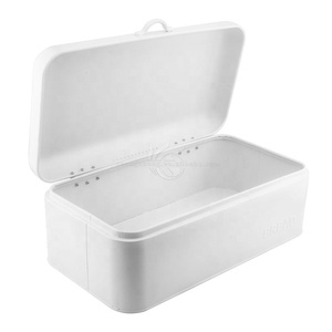Bread Box Metal Bread Box Countertop Bread Storage Bin Rolltop Breadbox For Kitchen Counter Large Capacity Keeper