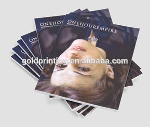 2019 productos calientes China bajo <span class=keywords><strong>precio</strong></span> moda <span class=keywords><strong>revista</strong></span> Vogue impresión personalizada revistas - Product Image 5