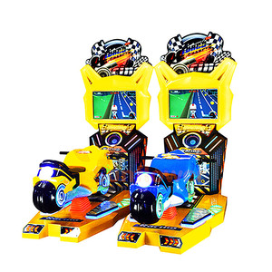 Máquina de juego de arcada de la motocicleta video juego bicicleta juego de <span class=keywords><strong>arcade</strong></span> de carreras para niños - Product Image 2
