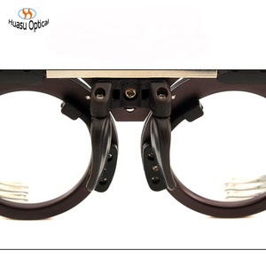 Pure Titanium Optical Trial Frame Ocular ajustável Pupil Distância Oftálmica Test Trial Óculos Optometry Equipment - Product Image 6