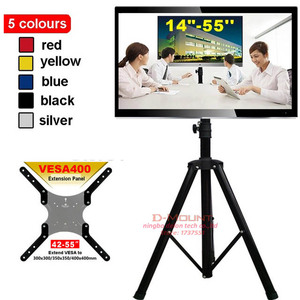 ขาตั้งทีวีแบบตั้งพื้น DLS-10AL ขนาด 14-55 นิ้ว ปรับความสูงได้ รับน้ำหนัก 50 กก. ปรับเอียงได้ รองรับ <span class=keywords><strong>VESA</strong></span> 400x400 สีน้ำเงิน ดำ เงิน เหลือง พร้อมที่ยึดแผง - Product Image 2
