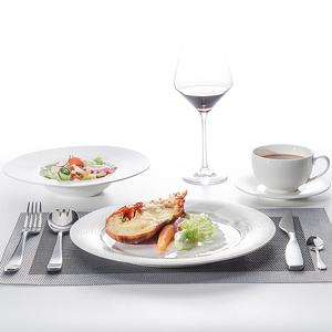 Fabricant En Gros <span class=keywords><strong>Prix</strong></span> <span class=keywords><strong>Bas</strong></span> Hôtel Restaurant <span class=keywords><strong>Vaisselle</strong></span> Porcelain, Assiette Restaurant, <span class=keywords><strong>Vaisselle</strong></span> en Porcelaine - Product Image 5
