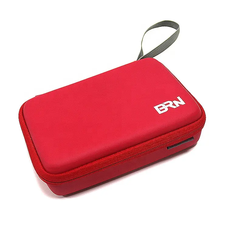 Box Tools Travel Portable Multi-function Red EVA Storage Box Case For Dermaplaning Tool Eyebrow Razor And Facial Razor