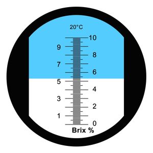 <span class=keywords><strong>El</strong></span> jugo de fruta dulzura Brix óptico de prueba 0-10% Brix Atc azúcar de la fruta de Saccharimeter de Brix refractómetro - Product Image 2