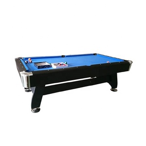 Table de <span class=keywords><strong>billard</strong></span> classique de sport pour jeux de famille, option de couleur du tissu gris/rouge/jaune/bleu/vert - Product Image 2