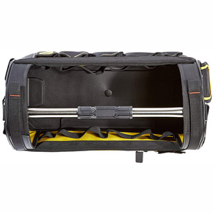 Rigid Frame 18 Inch Open-Top <strong>Tote</strong> <strong>Tool</strong> <strong>Bag</strong> With Steel Handle and Rubber Grip - Product Image 3