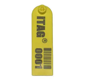 RFID di pecora di capra orecchio tag, 96*27mm, facile per il monitoraggio, bovini ear tag, UHF, ALIEN H3