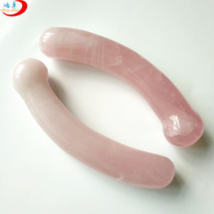 الصينية مصنع حار بيع الملونة الكريستال عصا صغيرة أحجام صولجان الشفاء الطبيعي الكوارتز اليشم حجر - Product Image 6