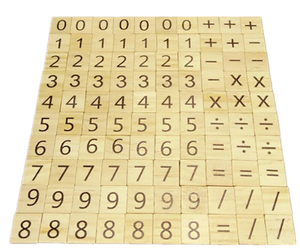 Nuevo completo 100 piezas de madera scrabble letras y números para manualidades colgantes <span class=keywords><strong>ortograf</strong></span>ía - Product Image 2