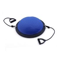 Demi-boule multifonctionnelle en PVC pour l'entraînement d'équilibre, le yoga et l'entraînement en salle de sport.
